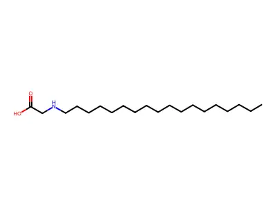Glycine, N-octadecyl- structure