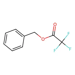 Benzyl 2,2,2-trifluoroacetate structure