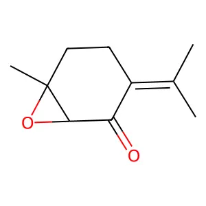 7-Oxabicyclo4.1.0heptan-2-one, 6-methyl-3-(1-methylethylidene)- structure