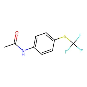 N-[4-(Trifluoromethylthio)phenyl]acetamide structure