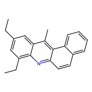 Benz[a]acridine, 8,10-diethyl-12-methyl- structure