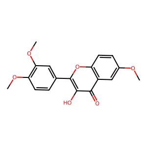 3-Hydroxy-6,3',4'-trimethoxyflavone structure