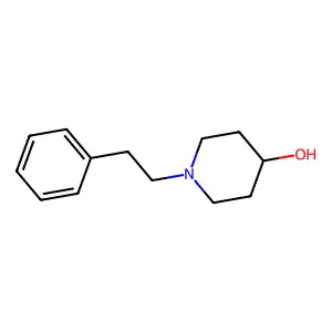 1-(2-Phenylethyl)-4-piperidinol structure