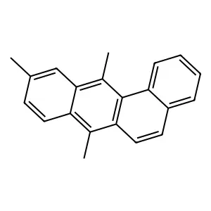 Benz(a)anthracene, 7,10,12-trimethyl- structure