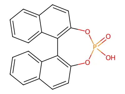 1,1'-联萘-2,2'-二基磷酸氢酯 structure
