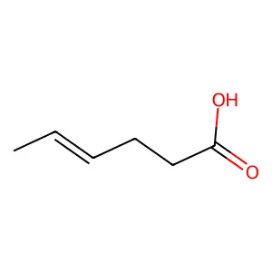 4-己烯酸 structure