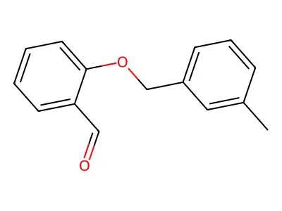 2-[(3-Methylbenzyl)oxy]benzaldehyde structure