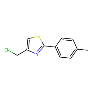 4-(Chloromethyl)-2-(4-methylphenyl)-1,3-thiazole structure