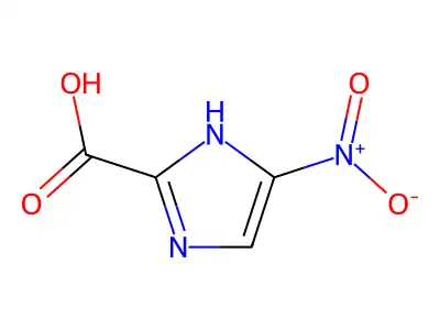 5-nitro-1H-imidazole-2-carboxylic acid structure