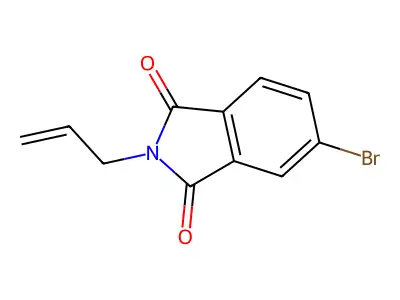5-Bromo-2-(2-propen-1-YL)-1H-isoindole-1,3(2H)-dione structure