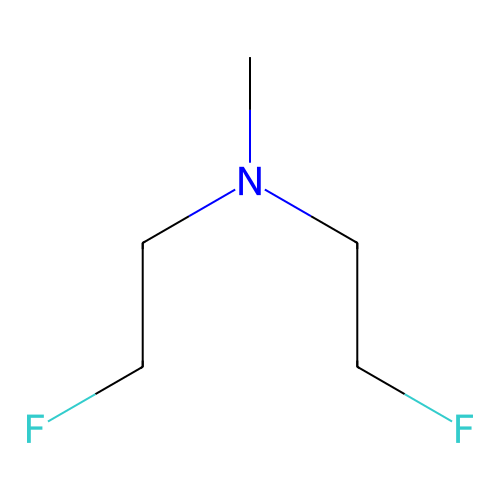 2-fluoro-N-(2-fluoroethyl)-N-methylethanamine structure