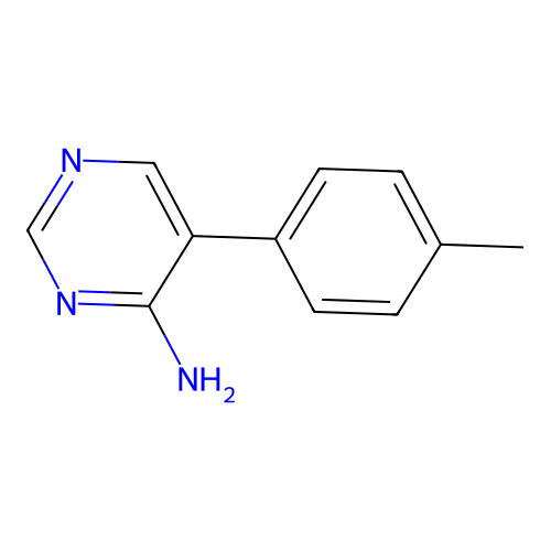 5-(4-Methylphenyl)pyrimidin-4-amine structure