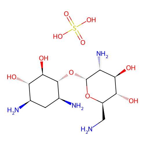 新霉胺硫酸盐 structure