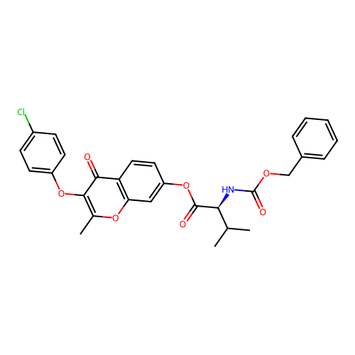 C29H26ClNO7 structure