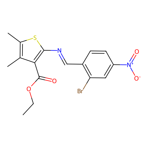 C16H15BrN2O4S structure