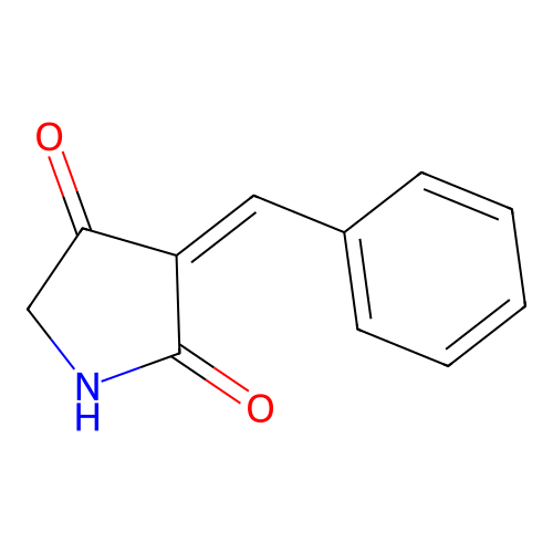(3Z)-3-benzylidenepyrrolidine-2,4-dione structure