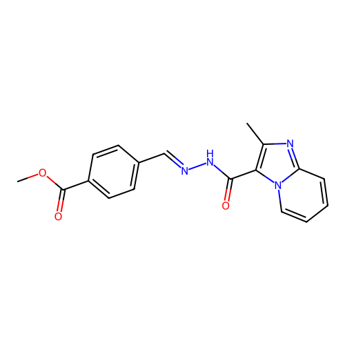 C18H16N4O3 structure
