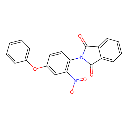 2-(2-Nitro-4-phenoxyphenyl)-1H-isoindole-1,3(2H)-dione structure