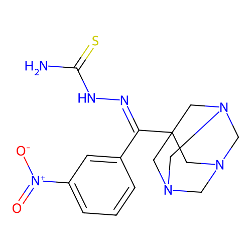 C15H19N7O2S structure