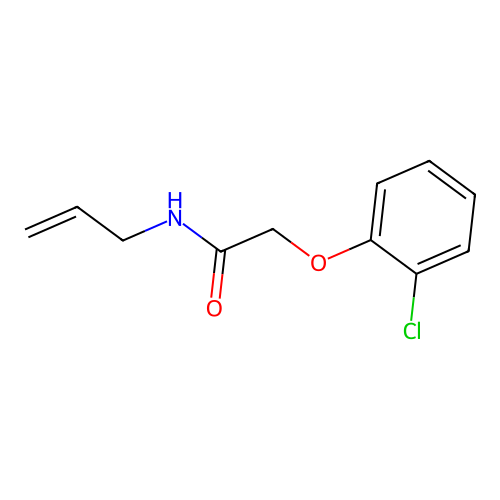 2-(2-chlorophenoxy)-N-(prop-2-en-1-yl)acetamide structure