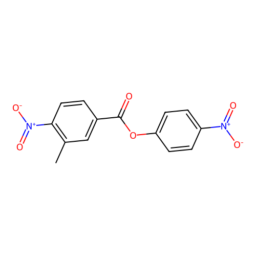 4-Nitrophenyl 3-methyl-4-nitrobenzoate structure