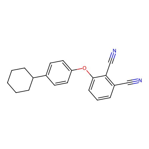 3-(4-Cyclohexylphenoxy)benzene-1,2-dicarbonitrile structure