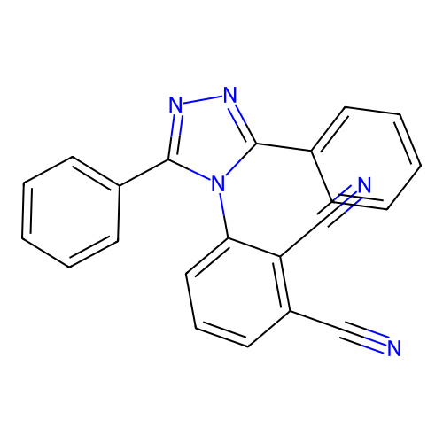 3-(3,5-Diphenyl-1,2,4-triazol-4-yl)benzene-1,2-dicarbonitrile structure