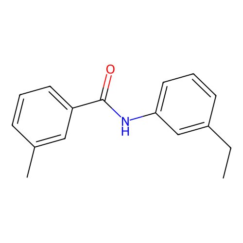 N-(3-ethylphenyl)-3-methylbenzamide structure