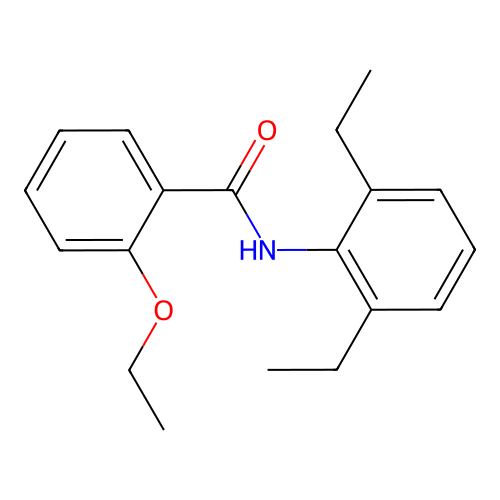 N-(2,6-diethylphenyl)-2-ethoxybenzamide structure