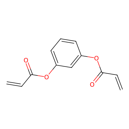 1,3-Phenylenediacrylate structure