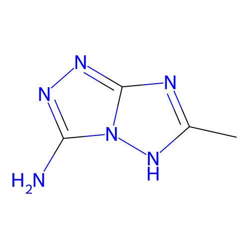 6-methyl-5H-[1,2,4]triazolo[4,3-b][1,2,4]triazol-3-amine structure
