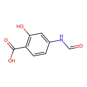 4-Formamido-2-hydroxybenzoic acid structure
