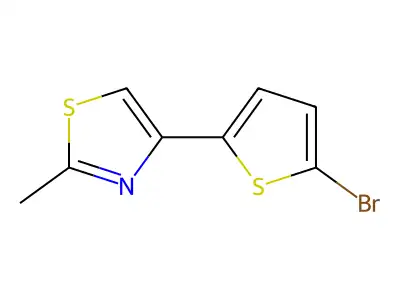 4-(5-Bromo-2-thienyl)-2-methyl-1,3-thiazole structure