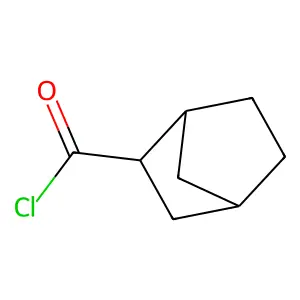 2-Norbornane carbonyl chloride structure