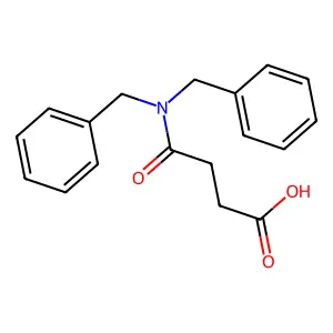 4-(Dibenzylamino)-4-oxobutanoic acid structure