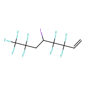 3,3,4,4,7,7,8,8,8-Nonafluoro-5-iodooct-1-ene structure