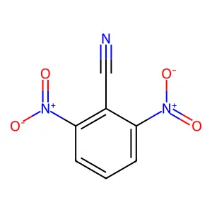 Dinitrobenzonitrile structure
