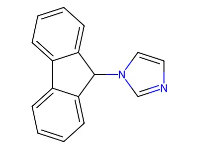 1-(9H-fluoren-9-yl)-1H-imidazole structure