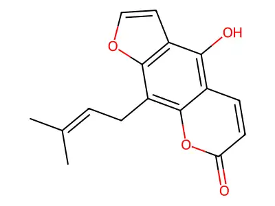 Alloisoimperatorin structure