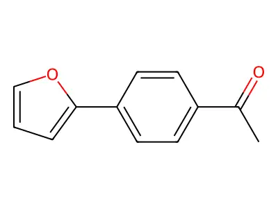 1-[4-(2-Furyl)phenyl]ethanone structure