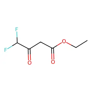 4,4-二氟-3-氧代丁酸乙酯 structure