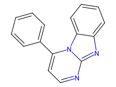 4-Phenylpyrimido[1,2-a]benzimidazole structure