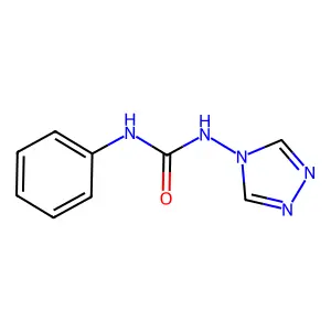 1-phenyl-3-(4H-1,2,4-triazol-4-yl)urea structure