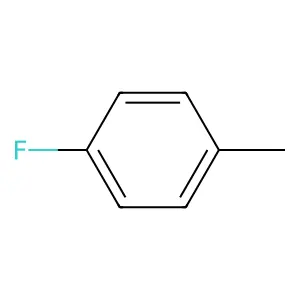 p-Fluorotoluene structure