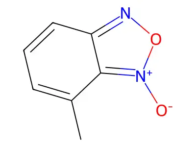 4-Methyl-2,1,3-benzoxadiazol-1-ium-1-olate structure