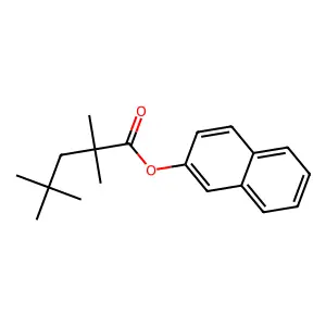 Tetramethyl pyrazine-2,3,5,6-tetracarboxylate structure