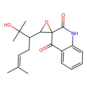 Haplotubinone structure