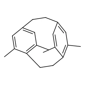2,5,2',5'-Tetramethyl-[2.2]paracyclophane structure