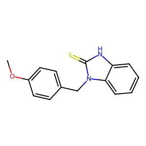 1-(4-Methoxybenzyl)-1H-benzimidazole-2-thiol structure