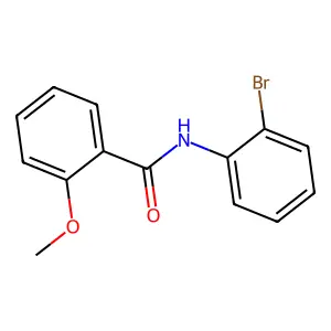 N-(2-bromophenyl)-2-methoxybenzamide structure